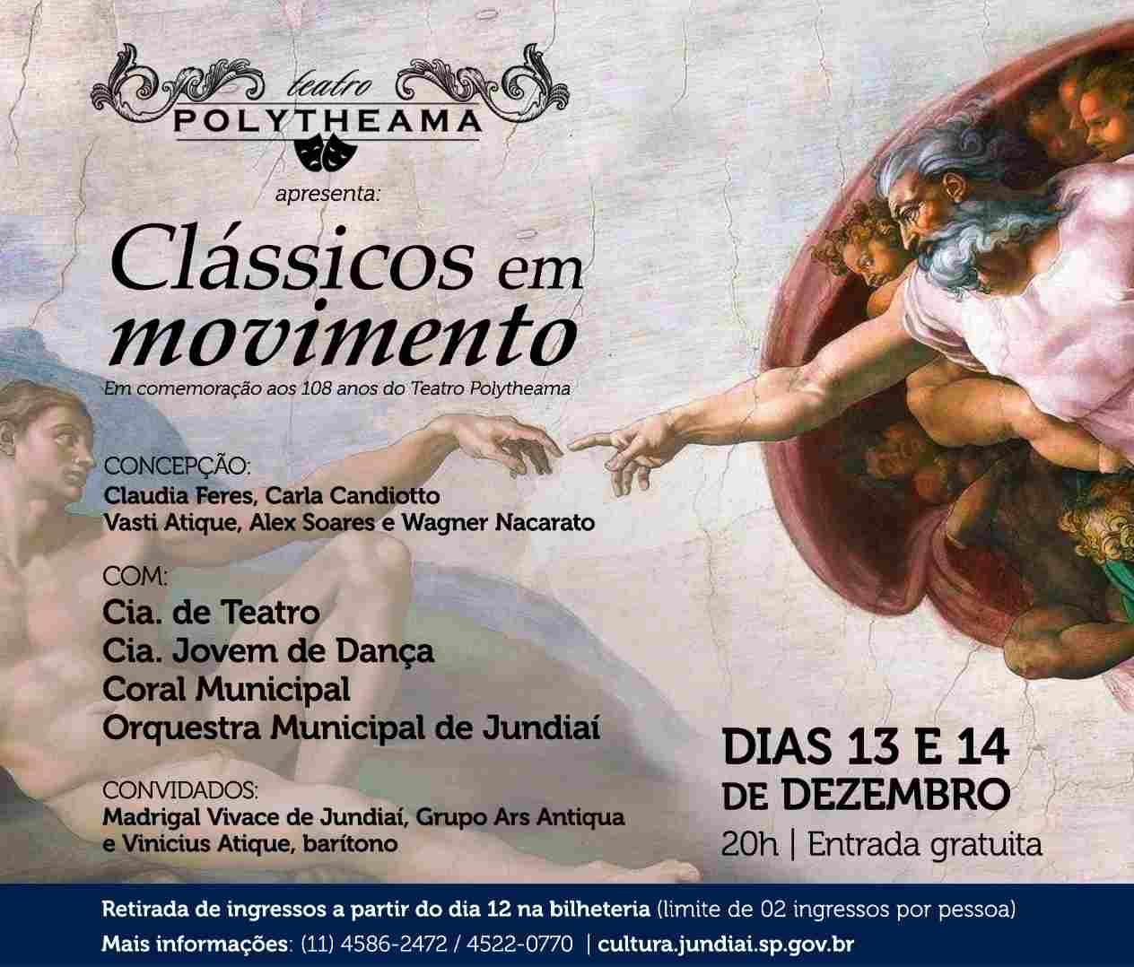 Jundiaí: Teatro Polytheama terá apresentação de música italiana gratuita  esta semana