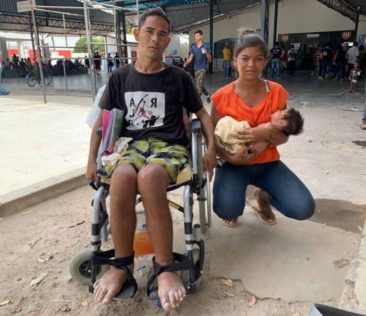 REFUGIADO que vive em Jundiaí descobre que pode voltar a andar REFUGIADO