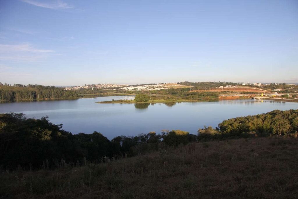 nível da represa