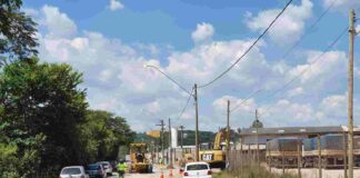 obras na marginal do rio jundiaí