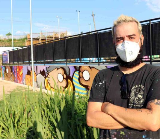 Pista de skate do Mundo das Crianças vira OBRA DE ARTE obra de arte