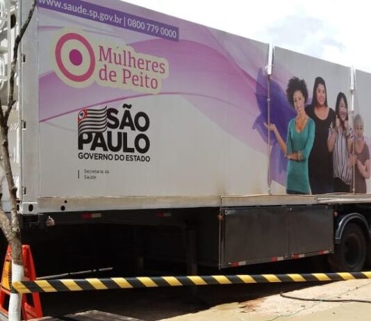 Carreta da Mamografia começa a atender RMJ nesta terça(8) carreta da mamografia