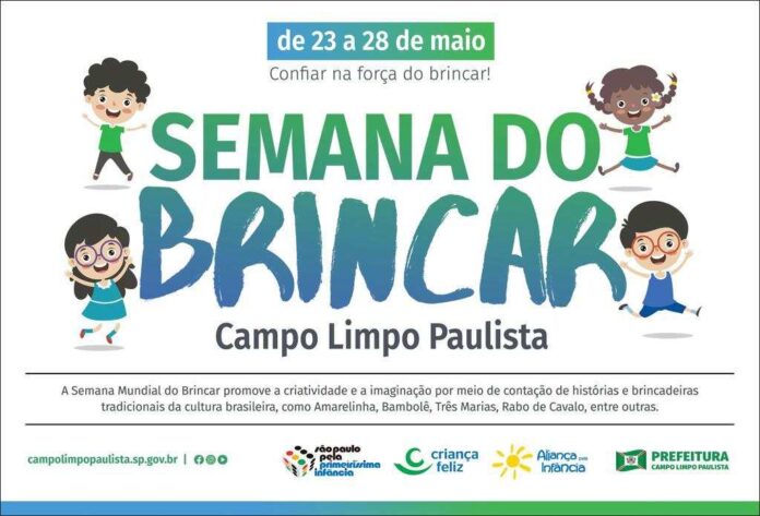 semana mundial do brincar