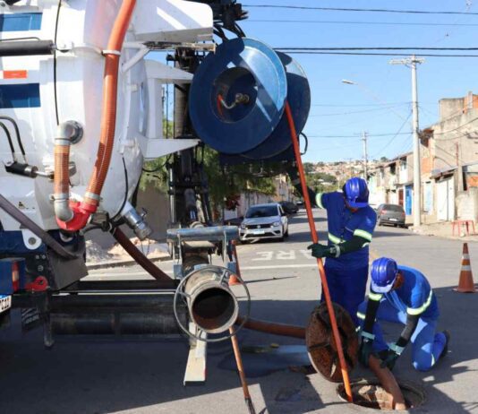 Manutenções preventivas na rede de esgoto reduzem ocorrências em 25% manutenções