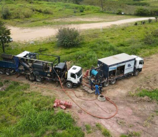 160 toneladas de areia em interceptor. DAE precisa de denúncias areia