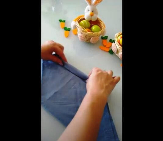 DOBRA de guardanapo: Deixe a mesa mais bonita na Páscoa dobra
