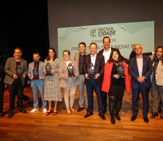Jundiaí recebe o PRÊMIO InovaCidade 2023. Assista! prêmio