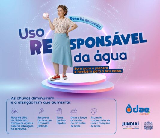 Água: DAE cria campanha de conscientização água