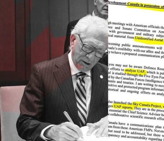 Canadá ajudou com engenharia reversa e recuperação de UFOs canadá