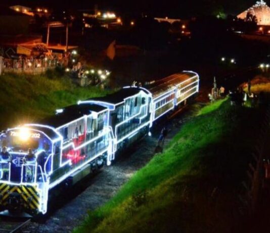 Festival Expressa de NATAL terá trenzinho iluminado trenzinho