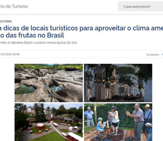 Circuito das Frutas é destaque no site do Governo Federal circuito