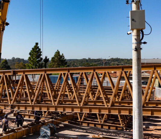 Ozanam e Corrupira: Obras podem ser vistas em tempo real obras
