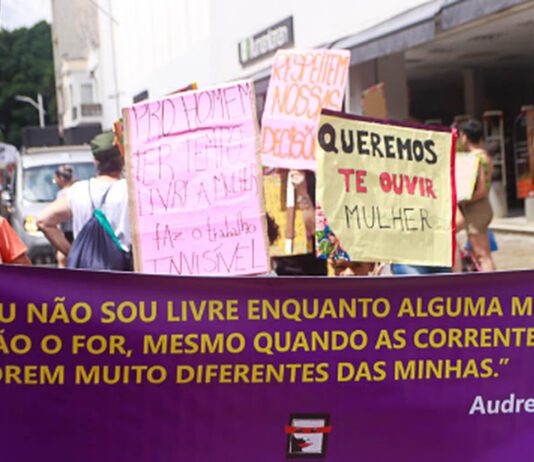 MULHERES EM LUTA fará passeata neste sábado(8) MULHERES