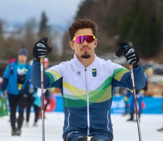 Atleta de Jundiaí conquista título geral nos Mundiais de esqui cross-country paralímpico atleta