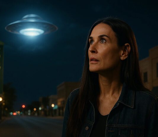 Demi Moore nasceu em Roswell, a capital mundial dos OVNIs demi