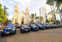 Segurança: Prefeitura entrega 20 novas viaturas para a GMJ segurança