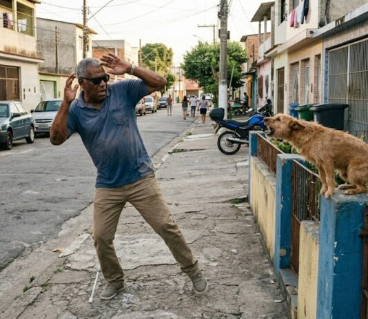 As aventuras de um CEGO na rua cego