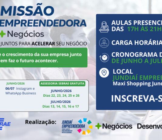 MISSÃO EMPREENDEDORA: Inscrições até o próximo dia 17 missão