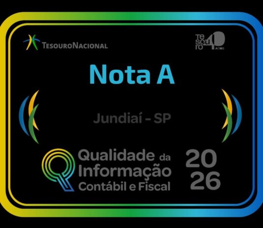 Tesouro Nacional: Prefeitura de Jundiaí recebe NOTA A TESOURO