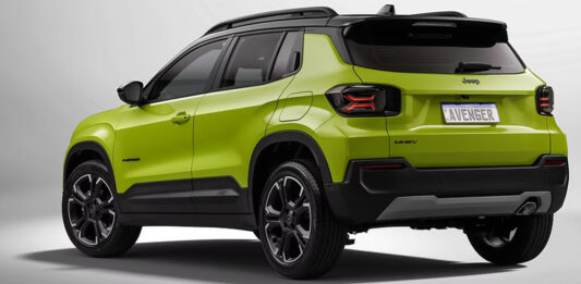 JEEP Avenger terá motor flex híbrido leve em todas as versões JEEP