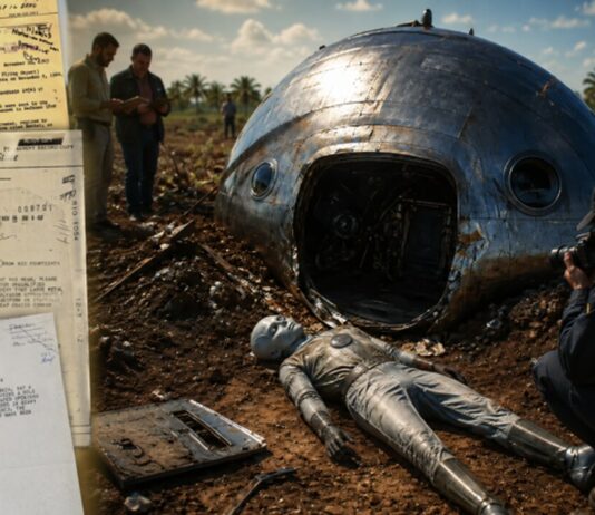 Brasil: Arquivos liberados do Pentágono revelam queda de UFO brasil