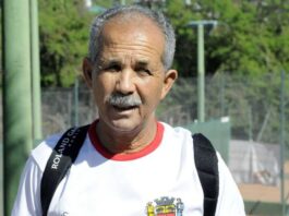 ZEZINHO do Tênis: Homenagem na abertura dos Jogos +60 zezinho
