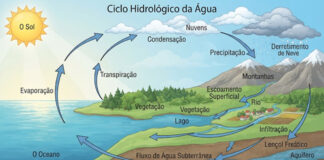 água