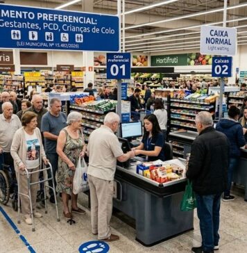 Supermercados: 15 minutos na fila ou multa de até 100 UFMs supermercados